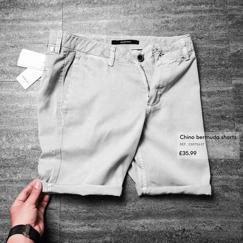 MNG Chino Bermuda Shorts