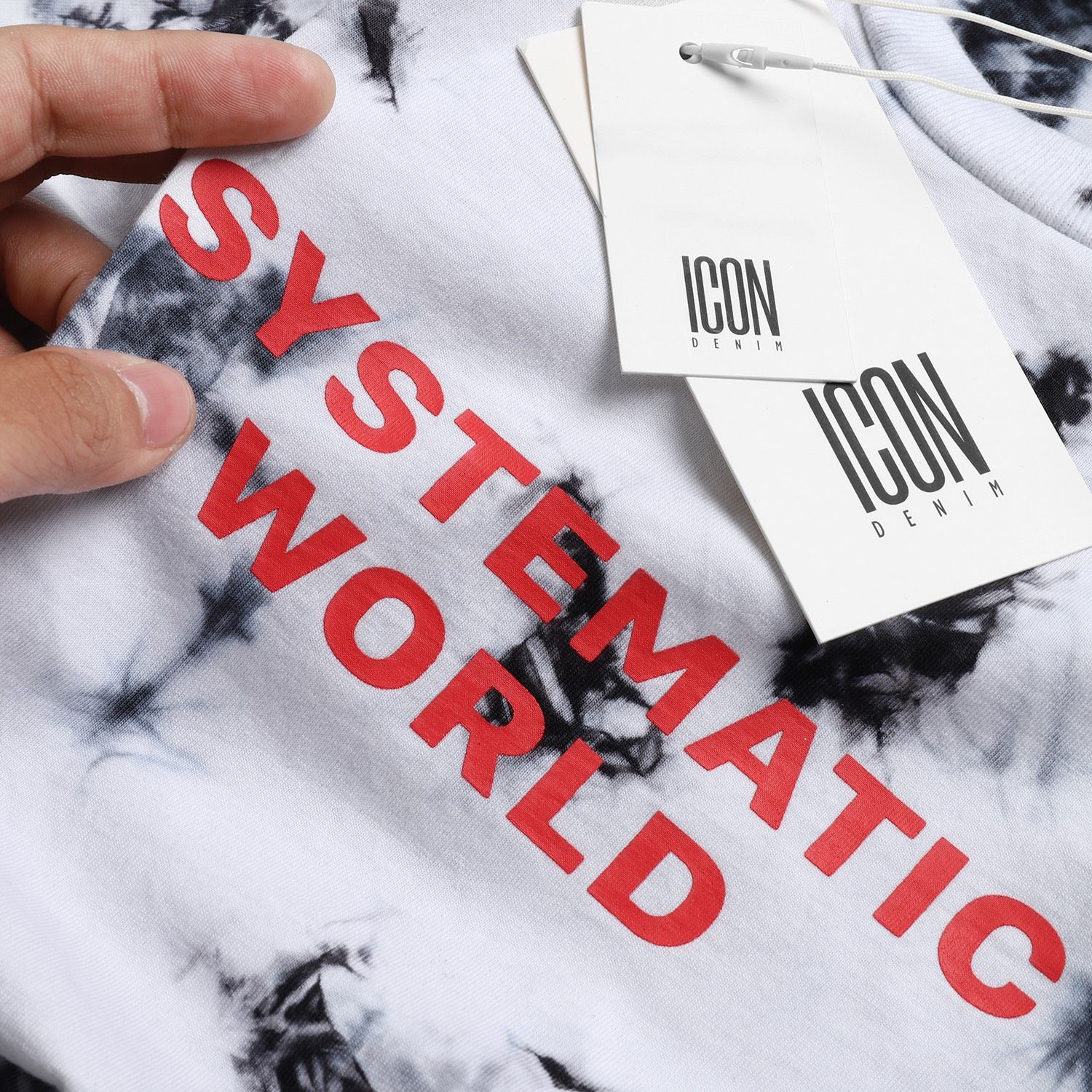 Áo thun ICON DENIM wash