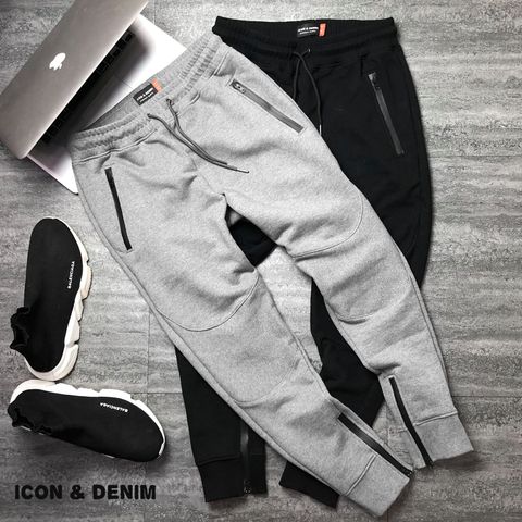 Icon & Denim Jogger Zip Pants