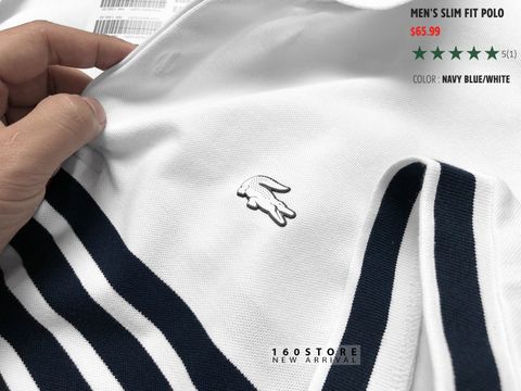 LCST Stripped SLim Fit Polos