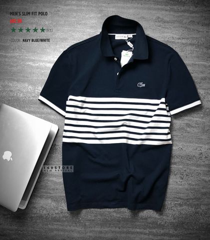 LCST Stripped SLim Fit Polos
