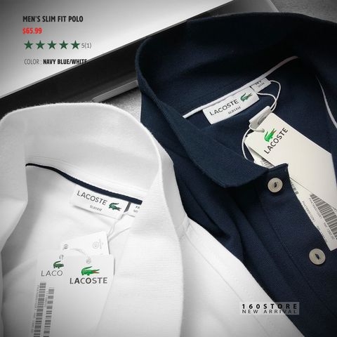 LCST Stripped SLim Fit Polos