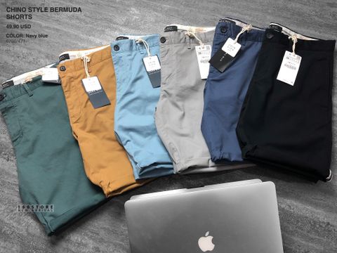 ZRA Chino Style Bermuda Shorts