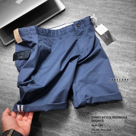 ZRA Chino Style Bermuda Shorts