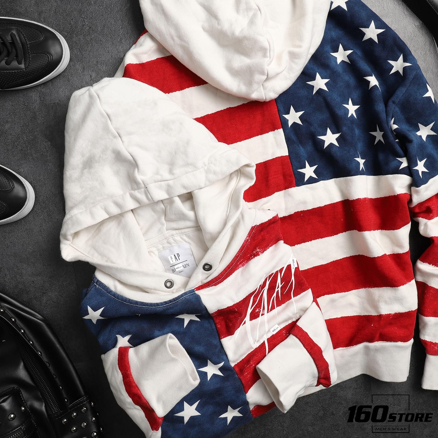 Hoodie G.A.P American Flag