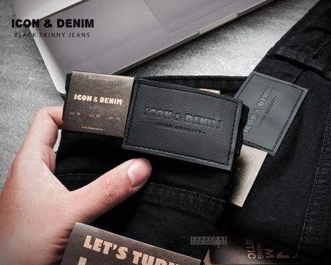 Icon & Denim Black Skinny Jeans