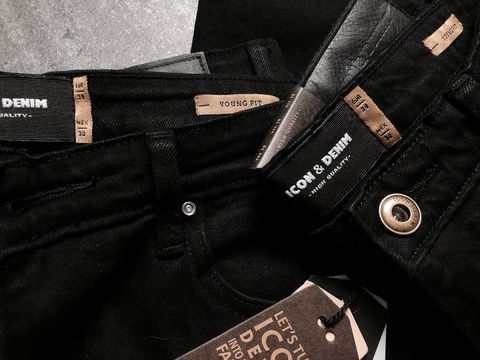 Icon & Denim Black Skinny Jeans