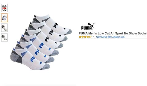 PMA Men's Low Cut All Sport Socks