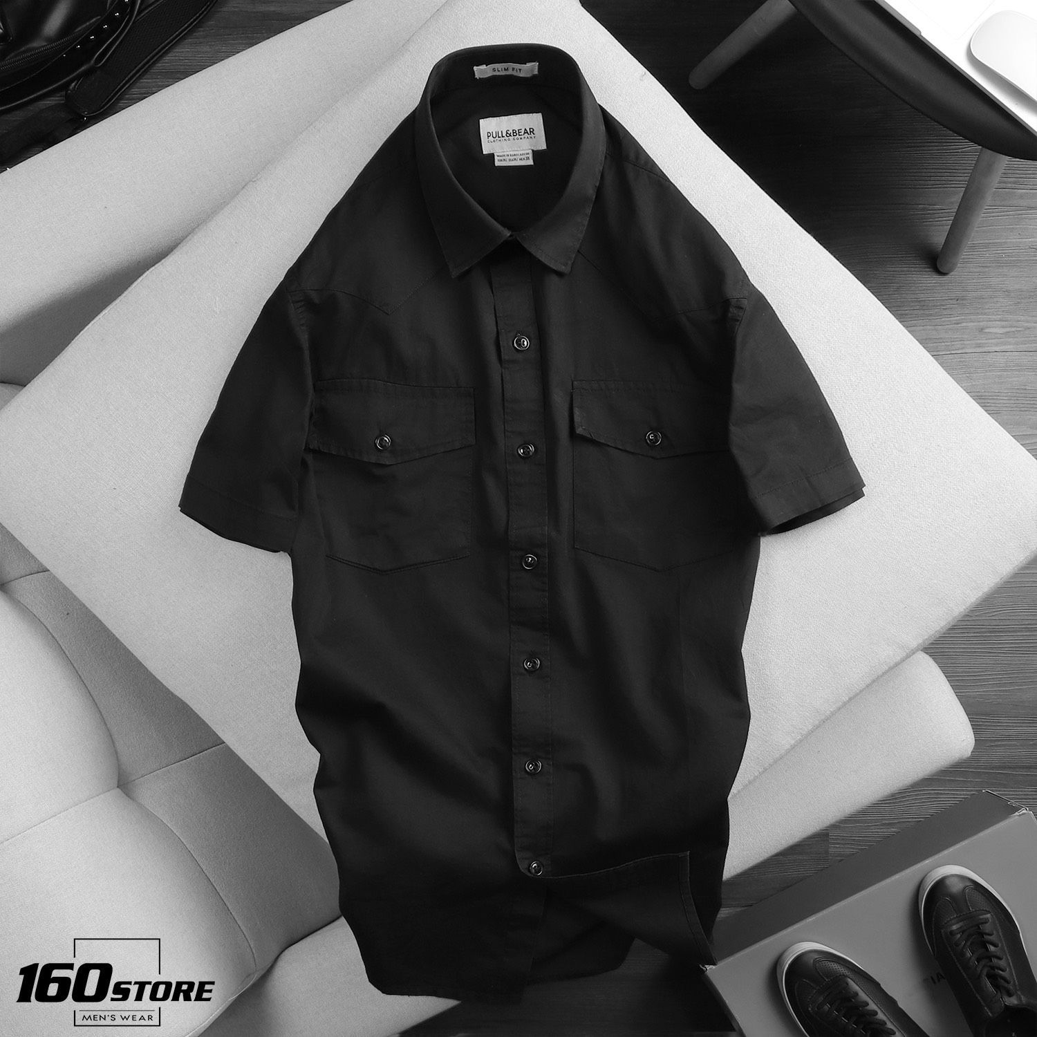 Áo sơmi tay ngắn P.B Slim fit