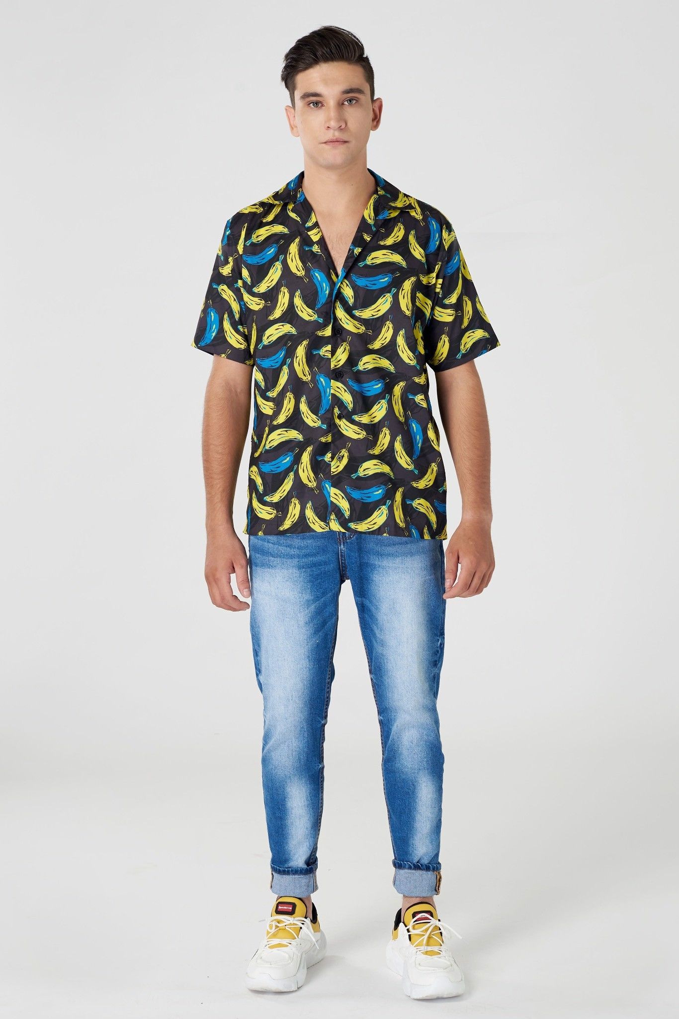 Áo sơmi ICON DENIM họa tiết (TN)