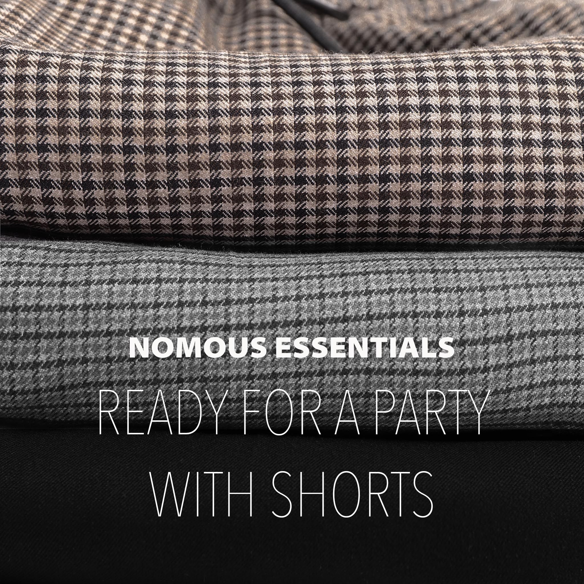 Quần short tây NOMOUS ESSENTIALS lưng thun