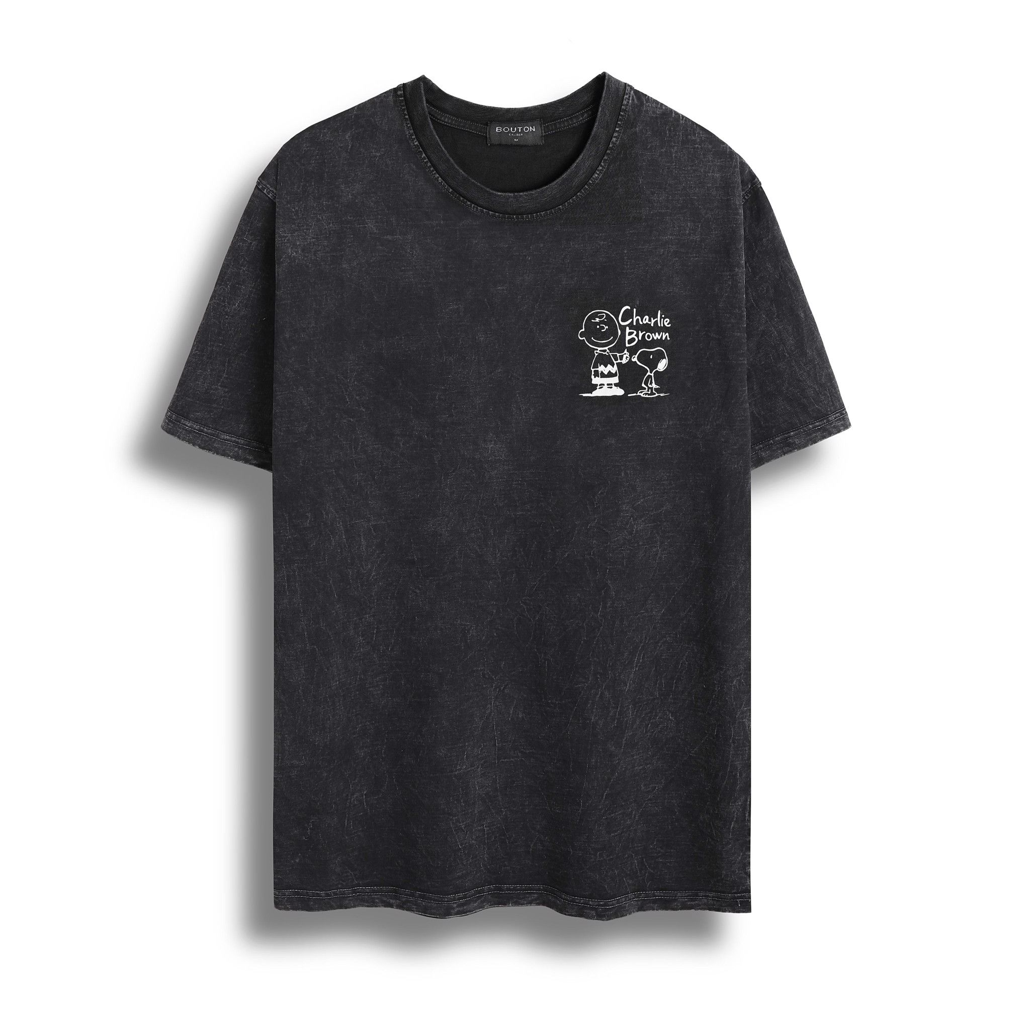 Áo thun BOUTON SN00PY wash acid