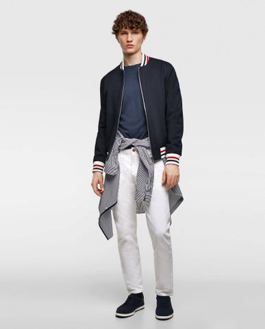 ZRA Contrasting Jacket