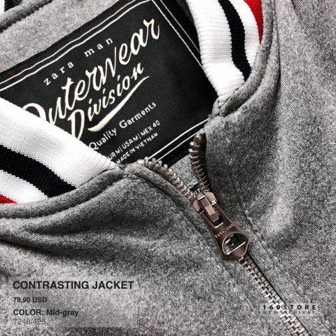 ZRA Contrasting Jacket
