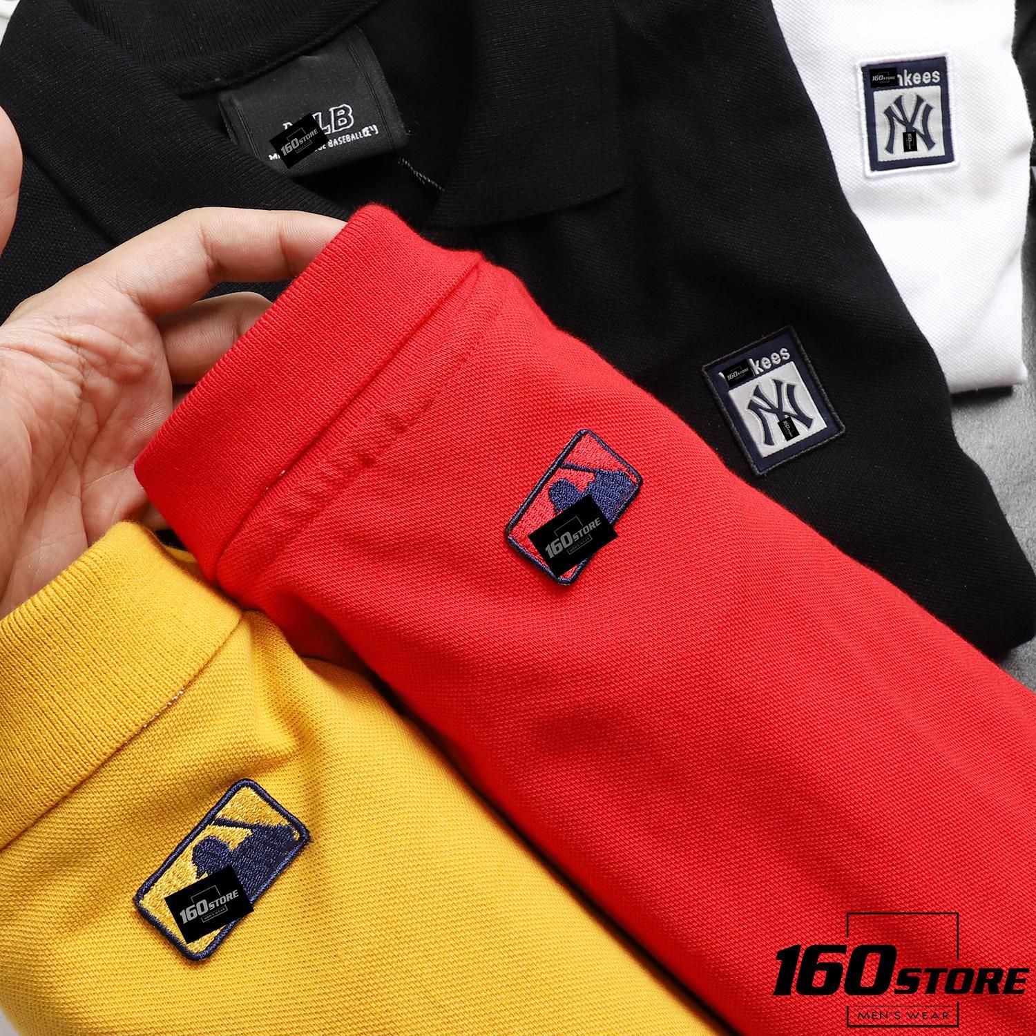 Áo polo M.L.B N.Y mini logo