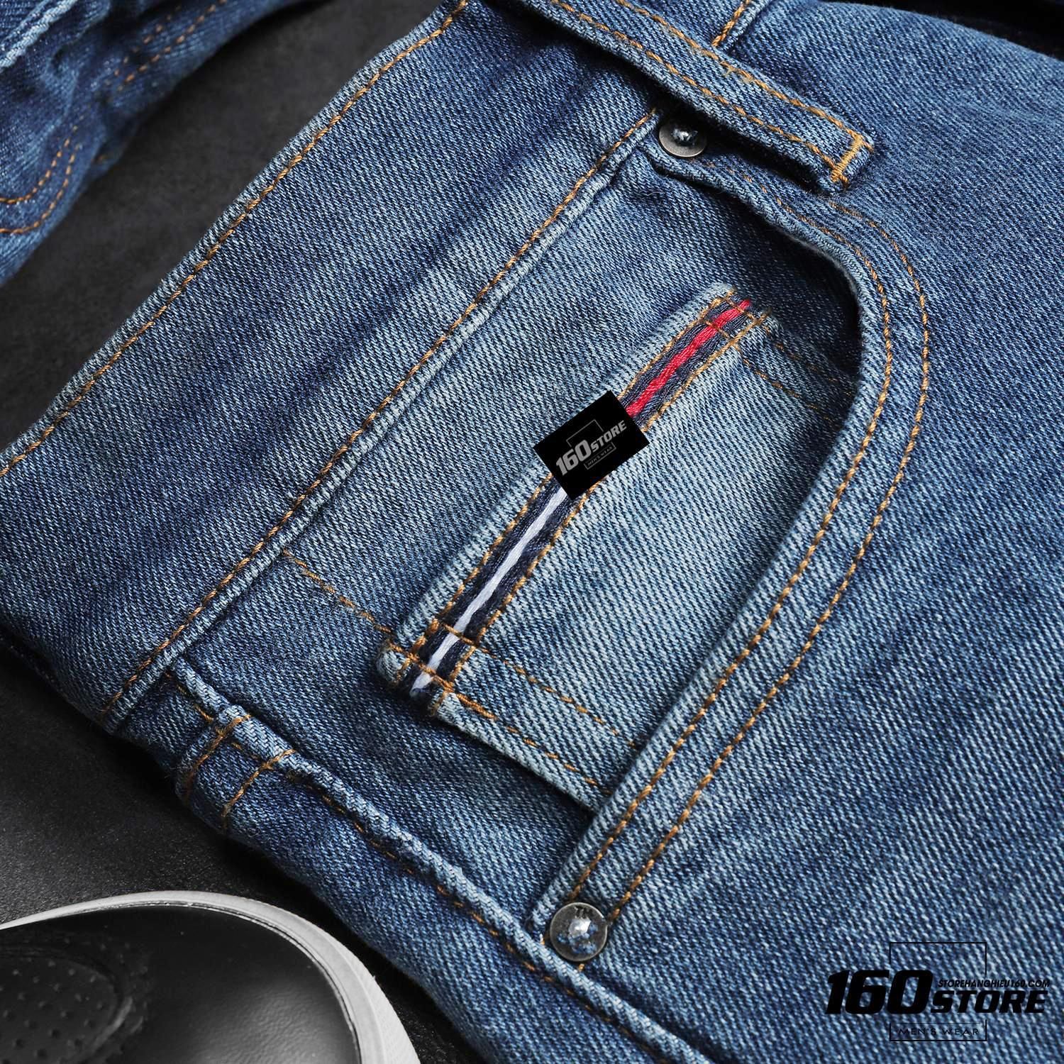 Quần jeans T.MY Mid-Blue Skinny