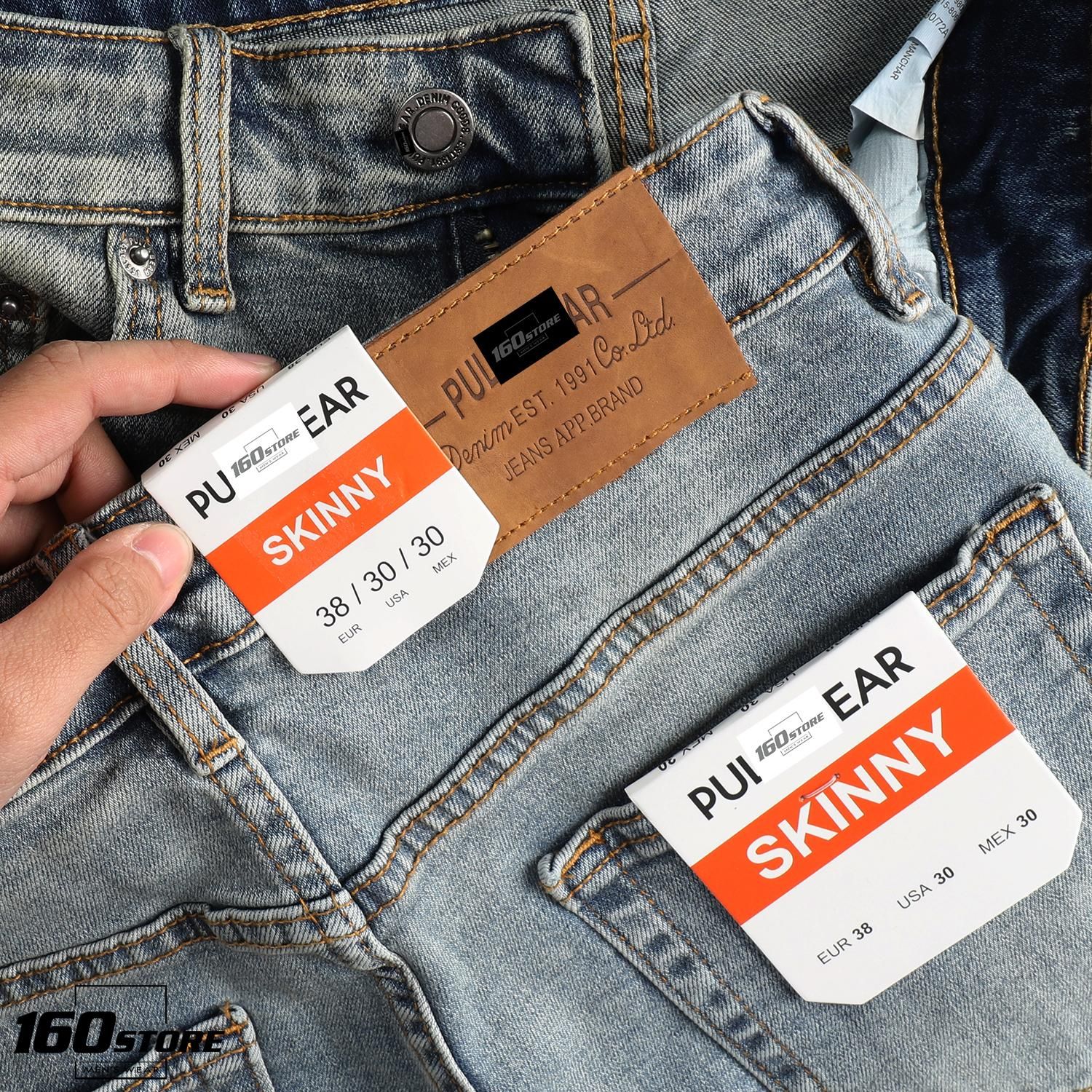 Quần short jean P.B blue