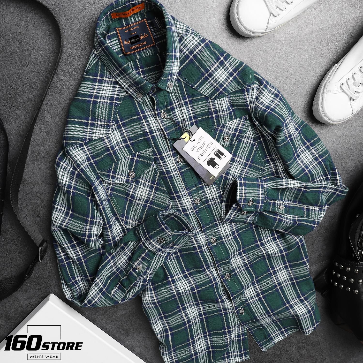 Áo sơmi S.S0DA flannel