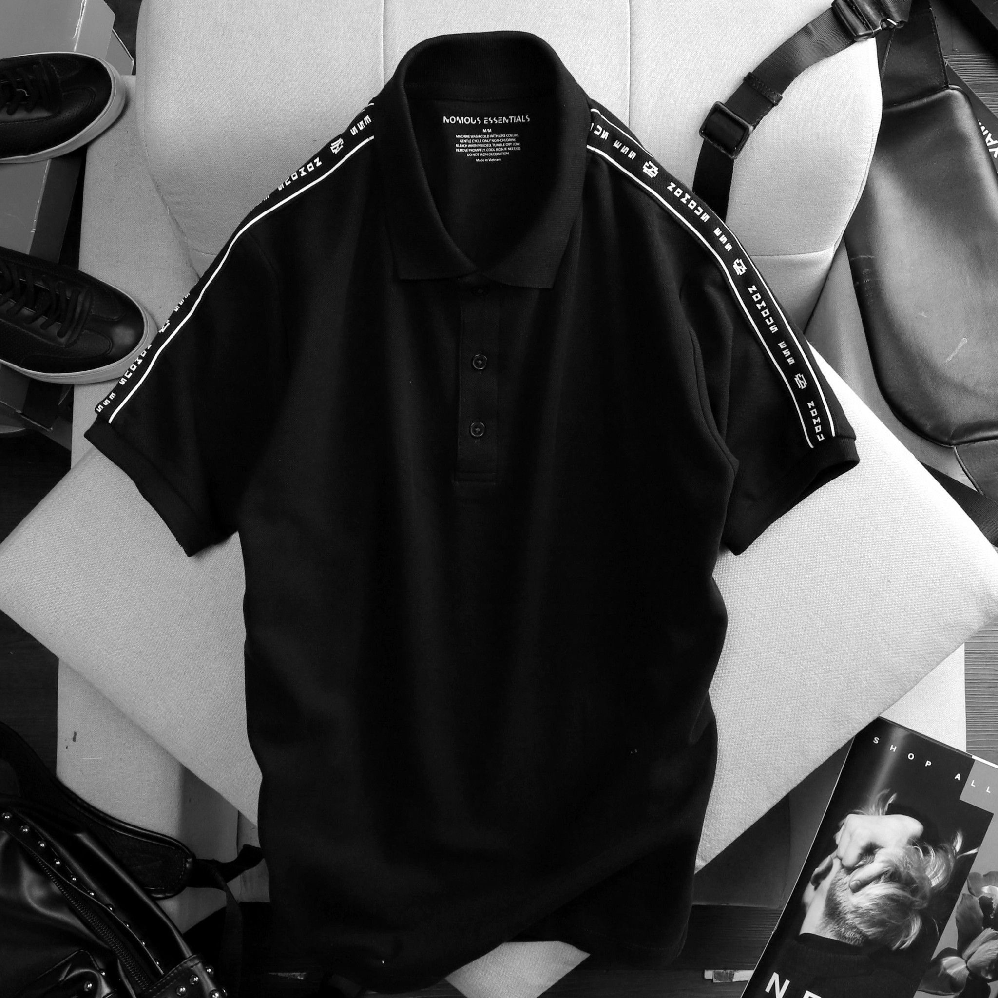 Áo polo Nomous Essentials stripes