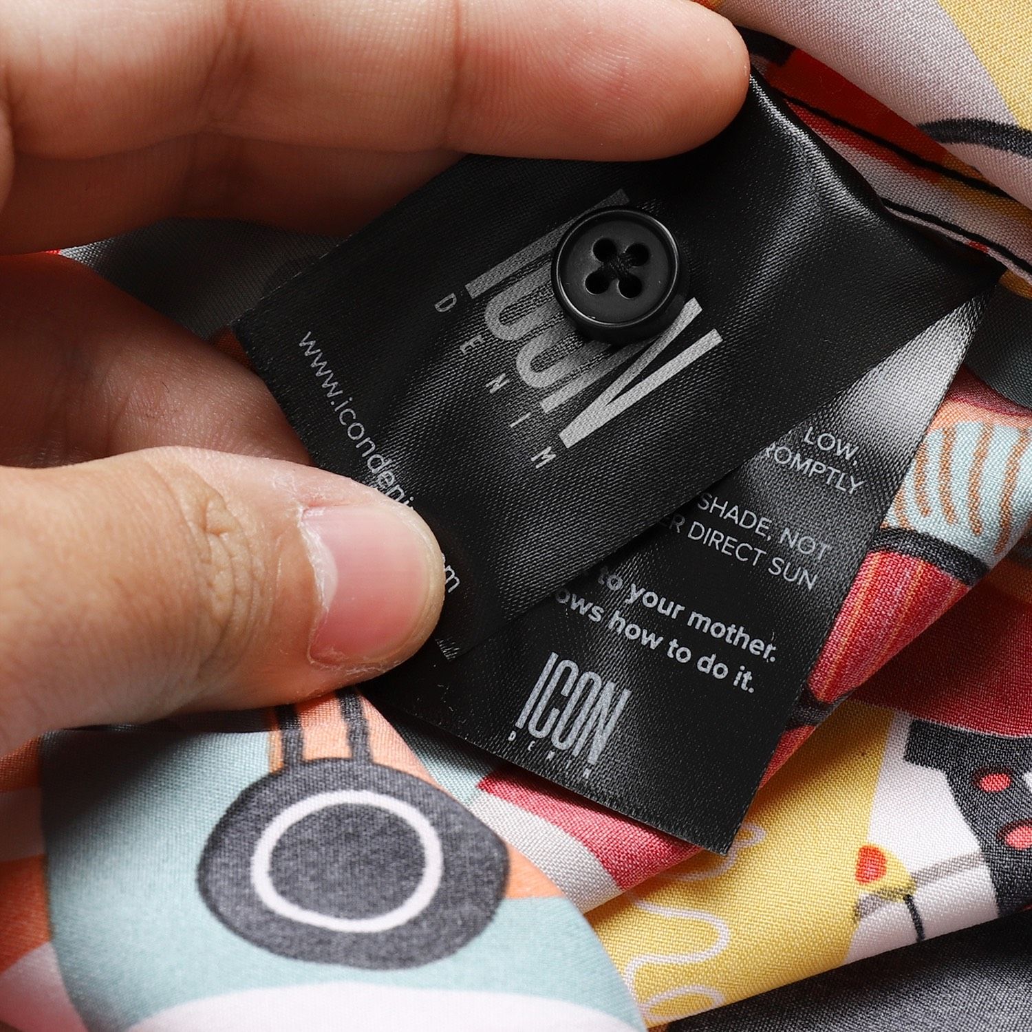 Áo sơmi ICON DENIM họa tiết (TN)