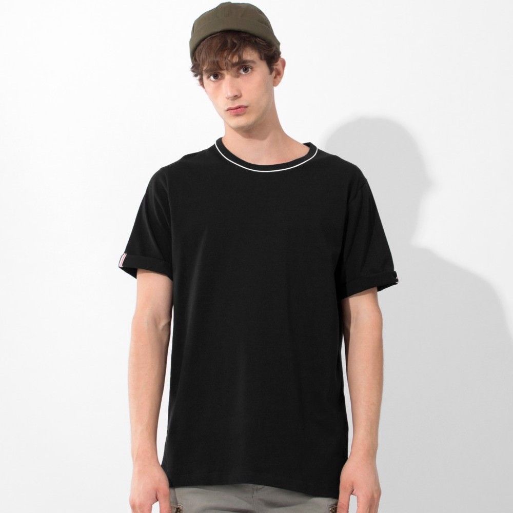 Áo Thun Single Compact Roll-Up Sleeves