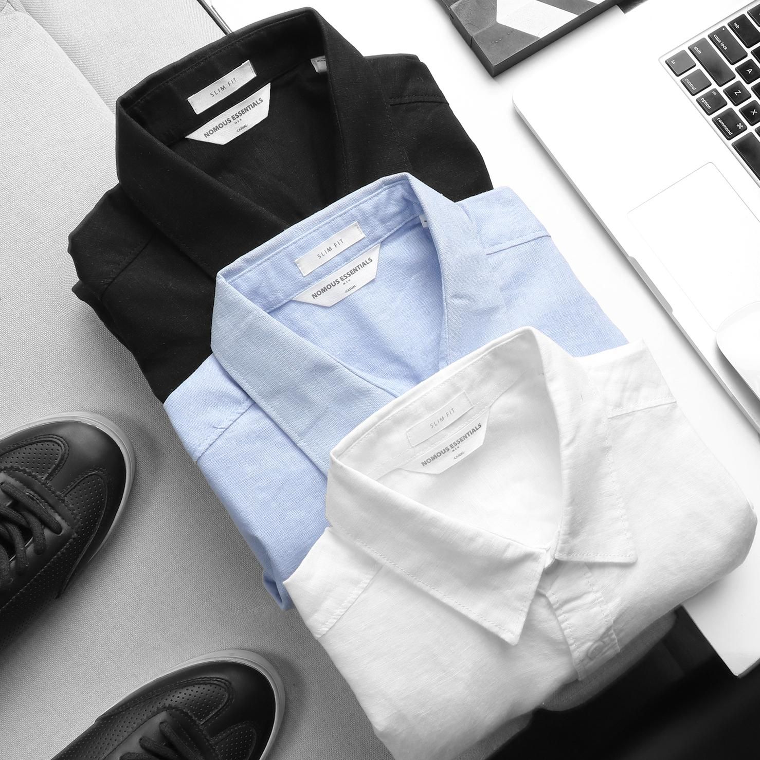 Áo sơmi tay dài NOMOUS ESSENTIALS linen