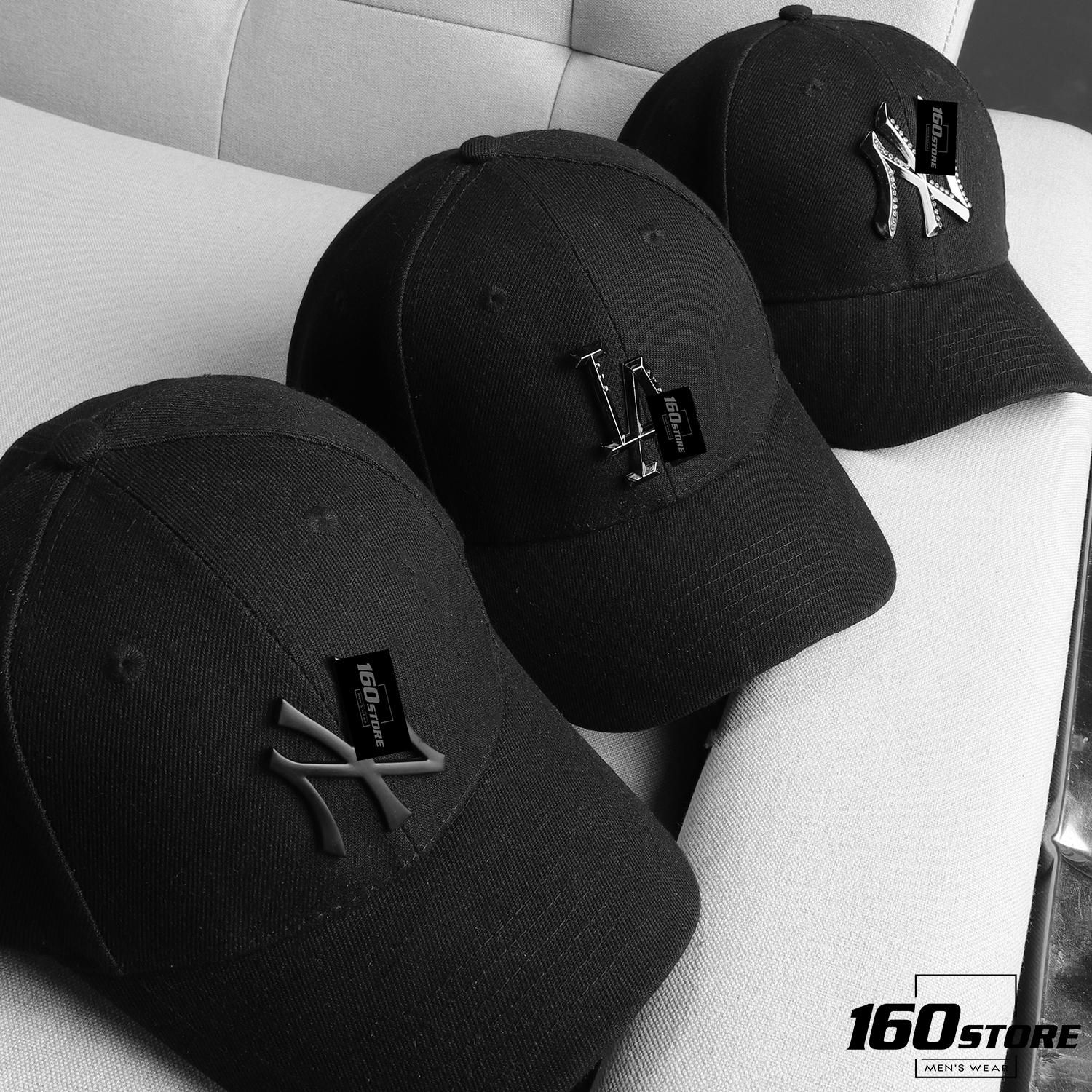 Nón M.L.B black logo N.Y