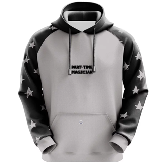 Hoodie ICON DENIM Part-time Magician