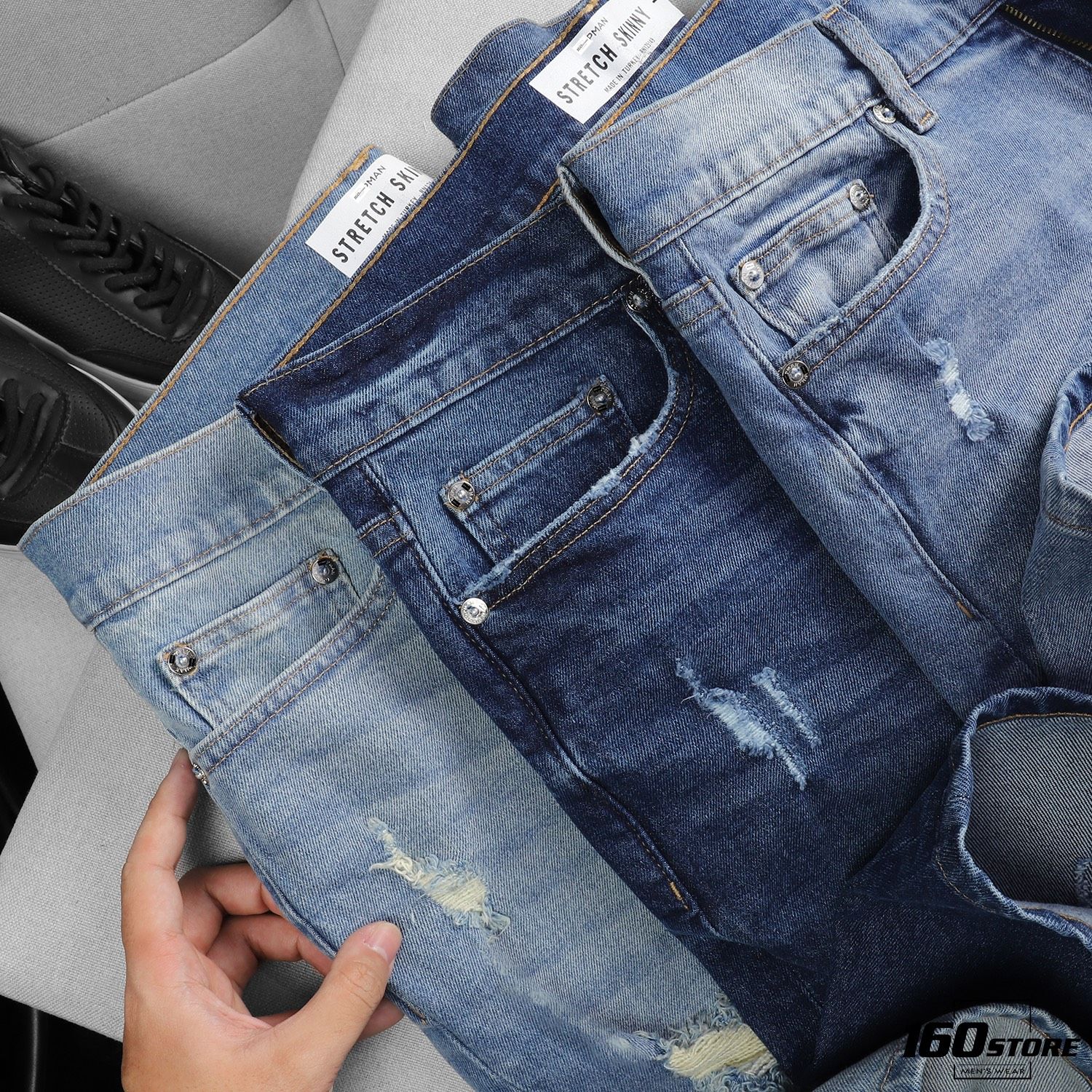 Quần Short Jean T.MAN