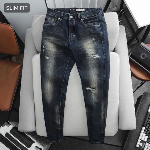 Quần Jean Nam ICONDENIM Slim Dark Blue Wash