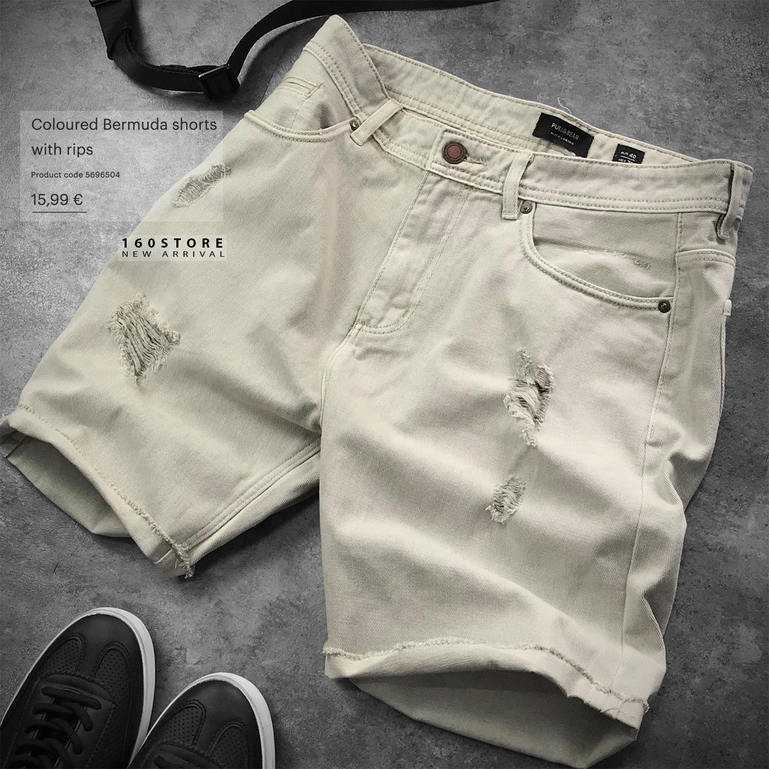 P.&.B Coloured Bermuda Shorts