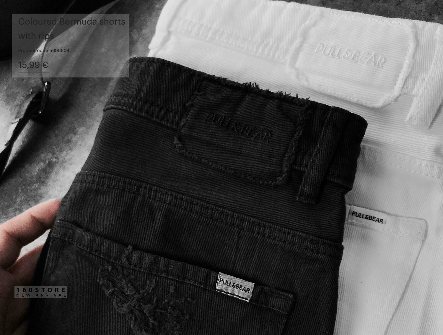 P.&.B Coloured Bermuda Shorts