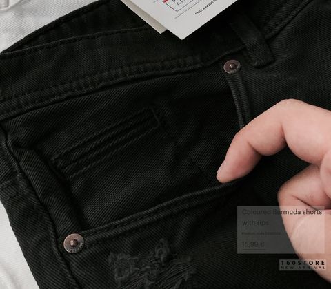 P.&.B Coloured Bermuda Shorts