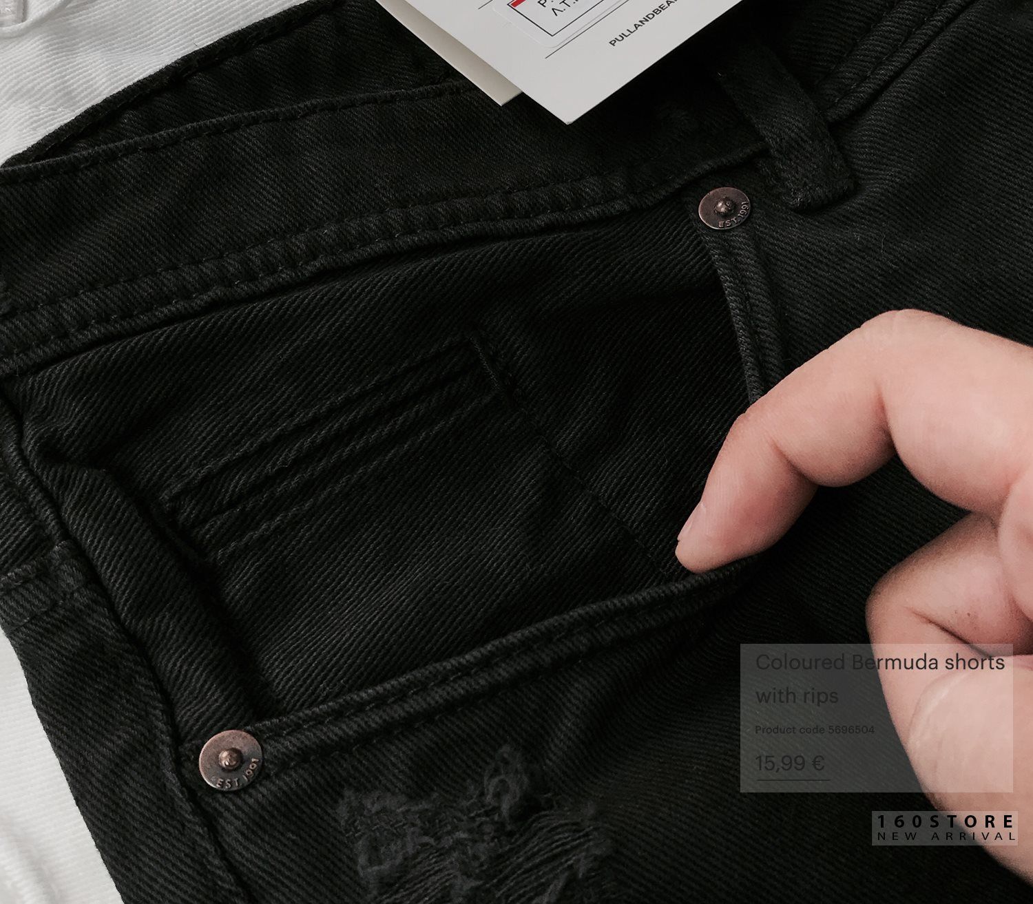 P.&.B Coloured Bermuda Shorts