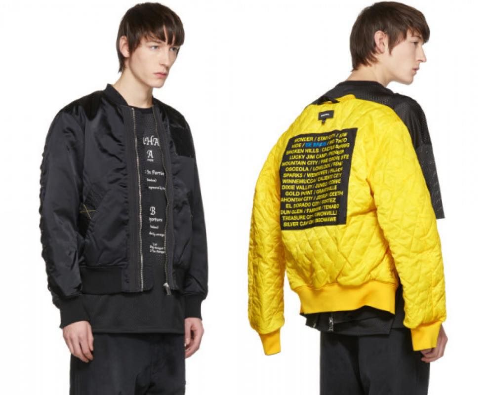 Áo khoác bomber DSL Black J-West