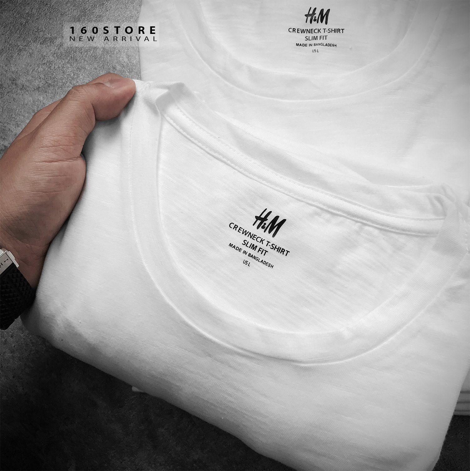 H.M Crew Neck T-Shirts