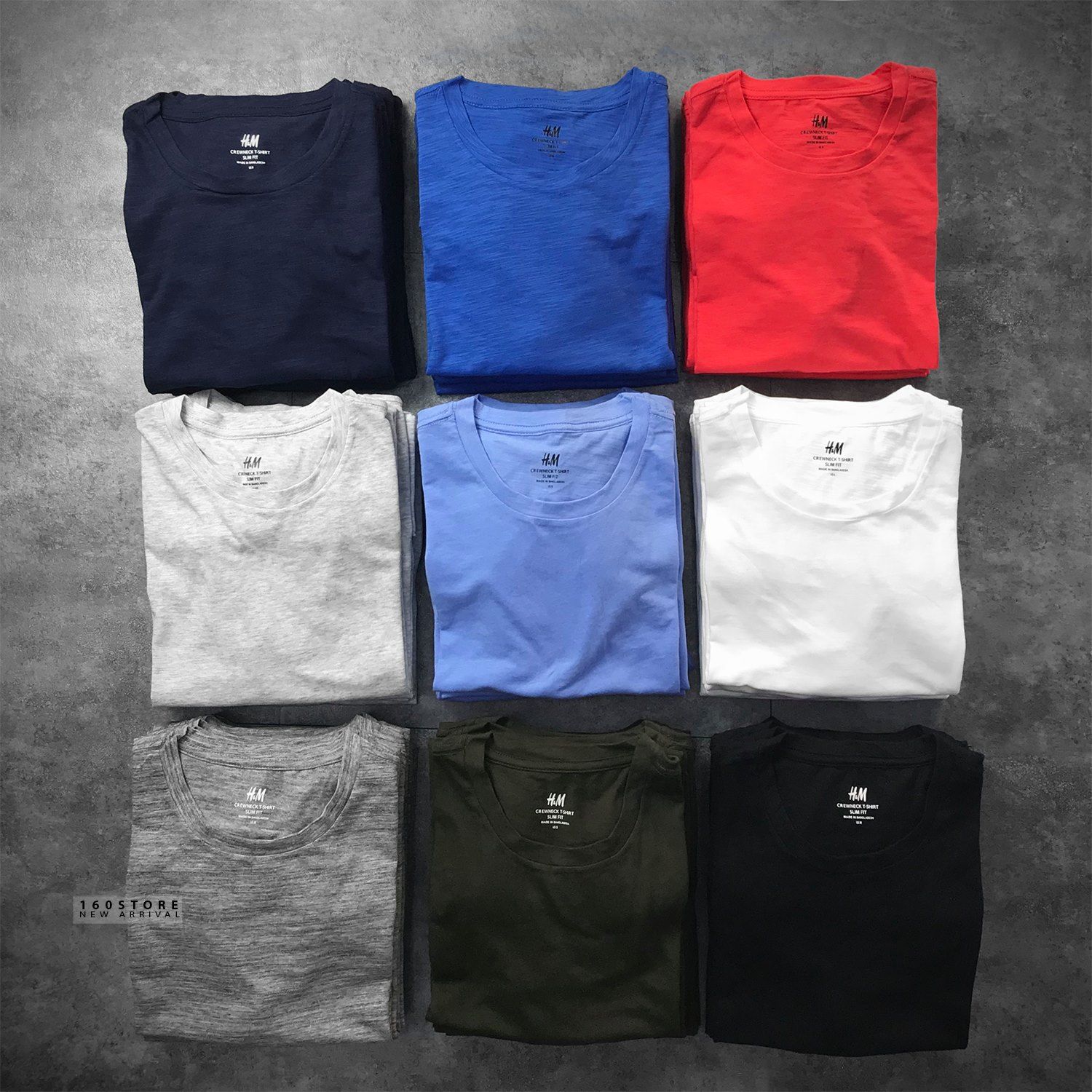 H.M Crew Neck T-Shirts