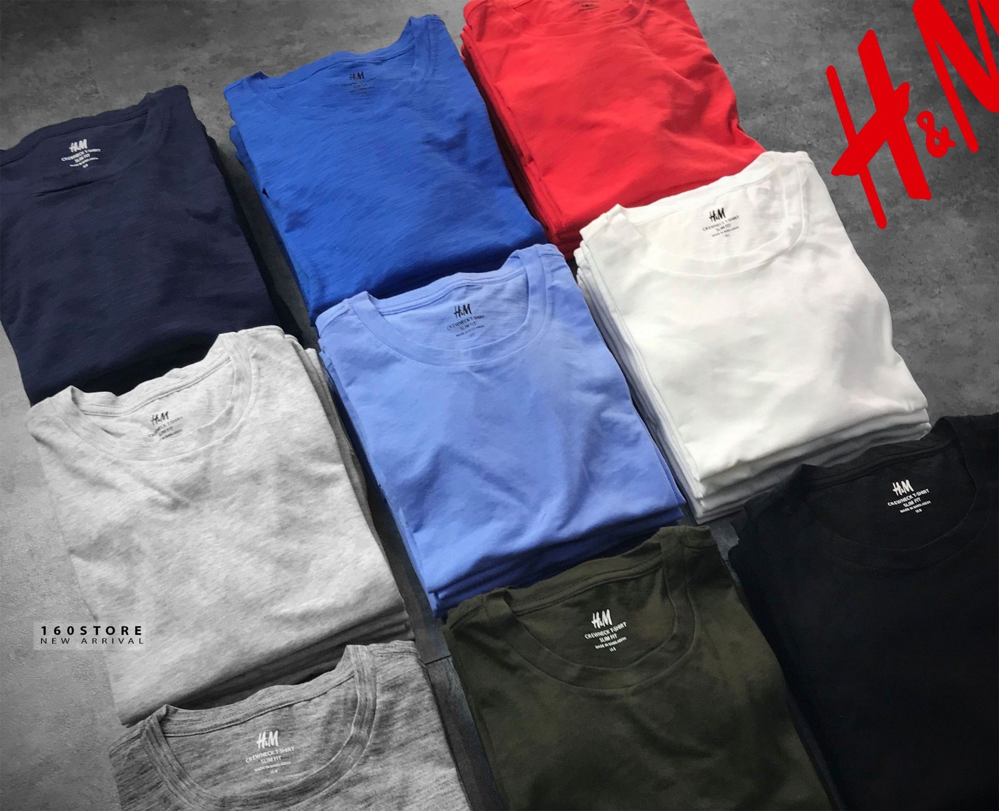 H.M Crew Neck T-Shirts