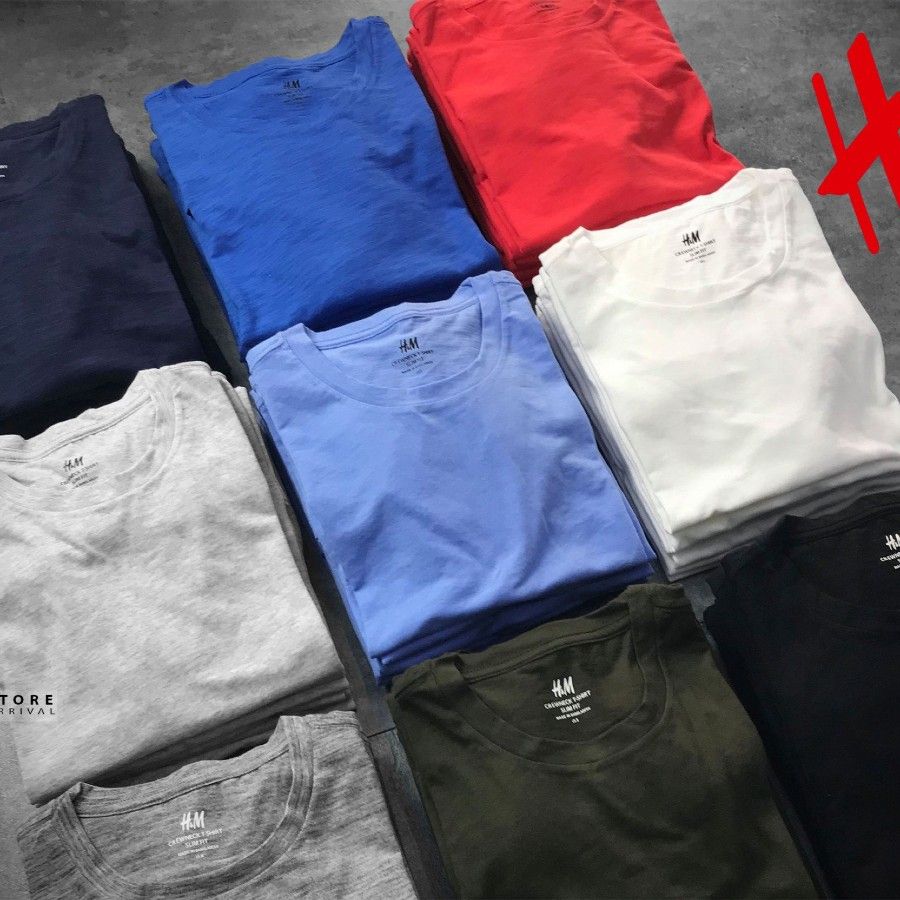 H.M Crew Neck T-Shirts