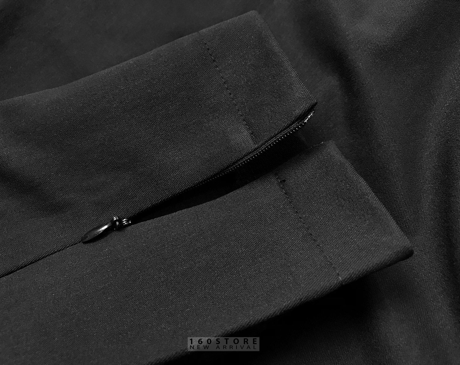 Icon & Denim Trousers with Zip