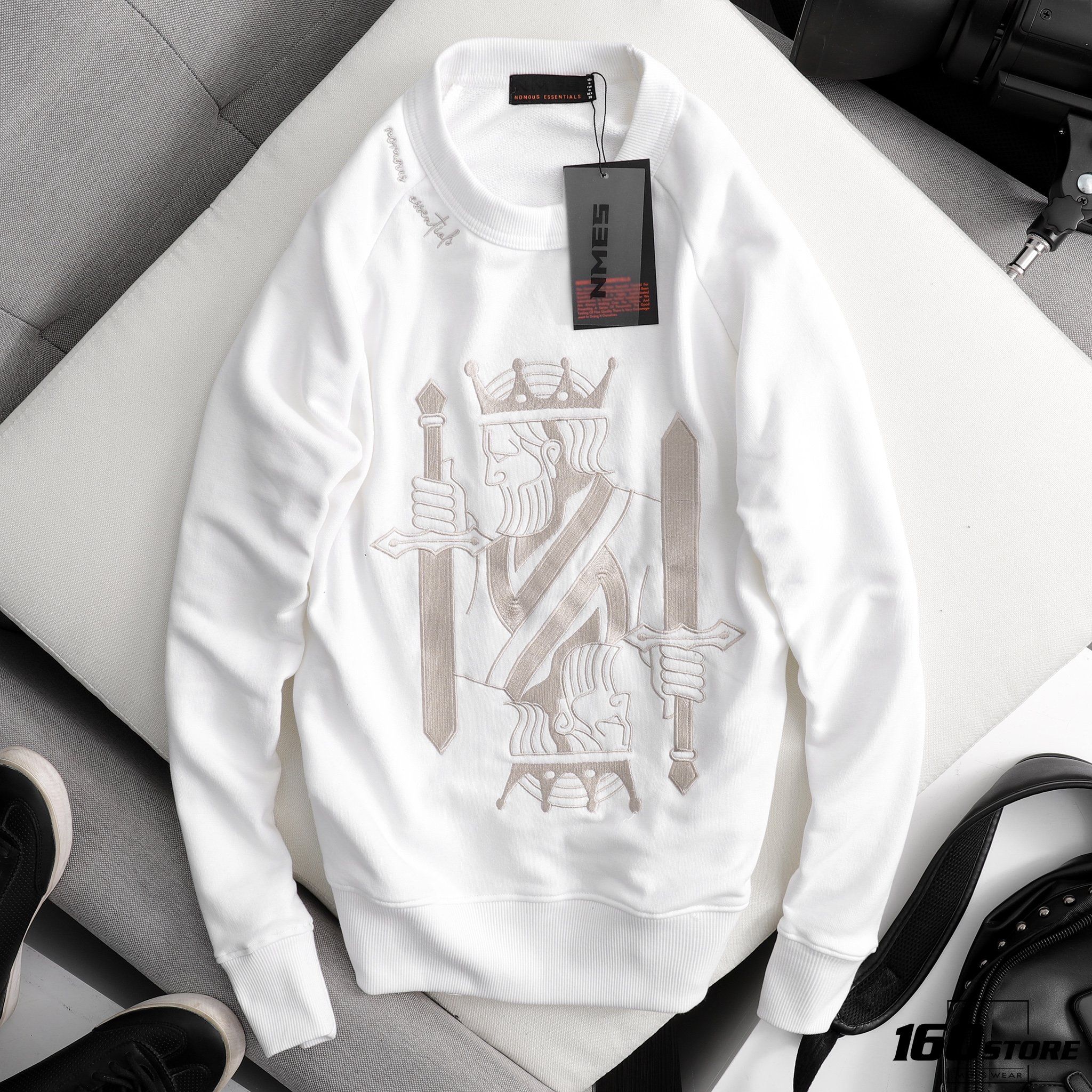 Áo nỉ (sweatshirt) NOMOUS ESSENTIALS embroidery