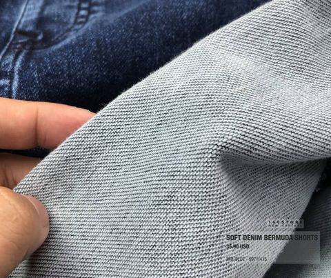 ZRA Soft Denim Bermuda Shorts
