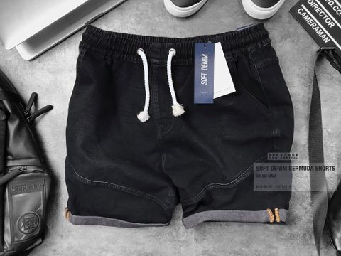 ZRA Soft Denim Bermuda Shorts