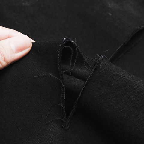 ZRA Ripped Knee Black Jeans