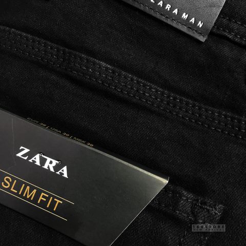 ZRA Ripped Knee Black Jeans