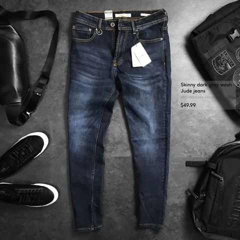 MNG Mid Blue Skinny Jeans