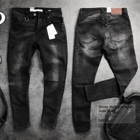 MNG Grey Skinny Jeans