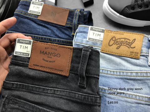 MNG Mid Blue Skinny Jeans