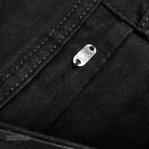 ZRA Ripped Knee Black Jeans