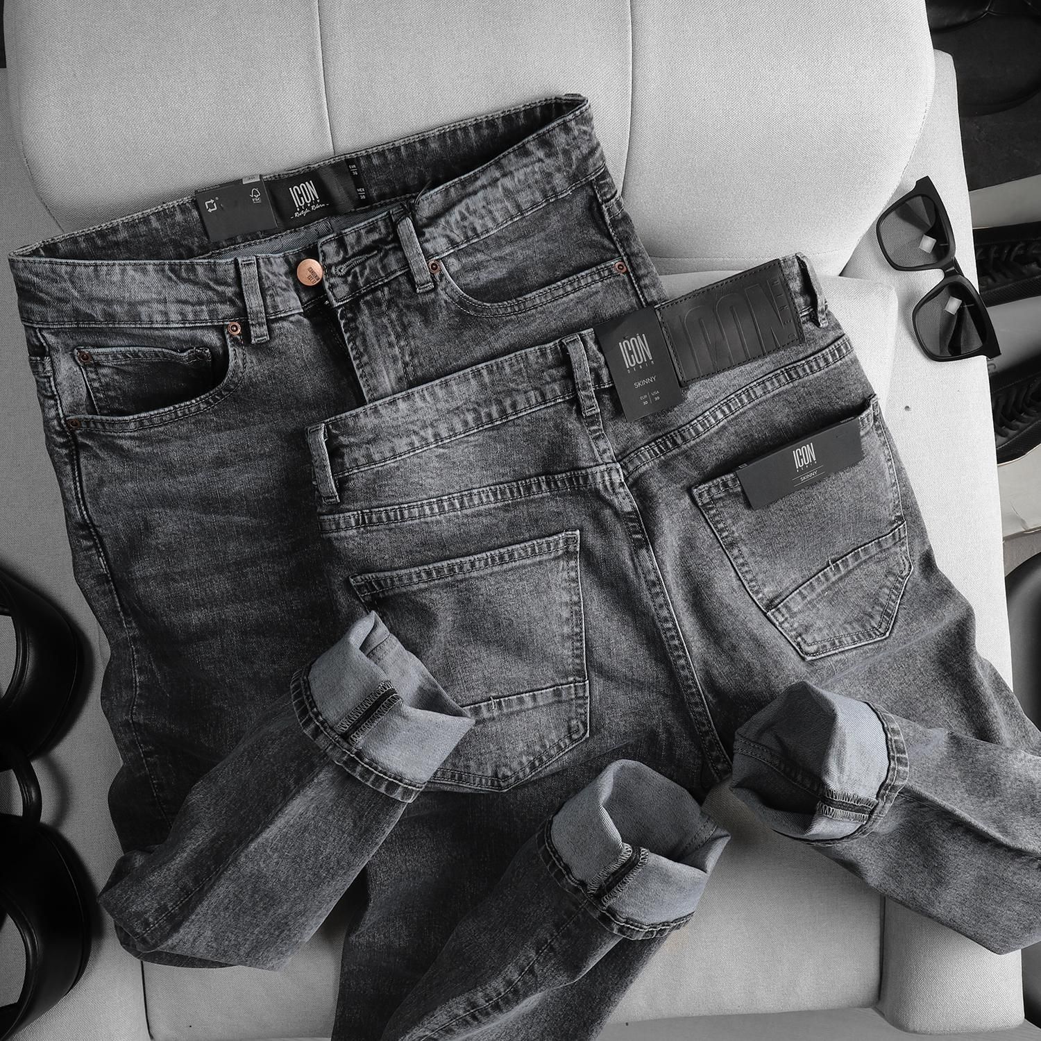 Quần jean ICON DENIM wash skinny